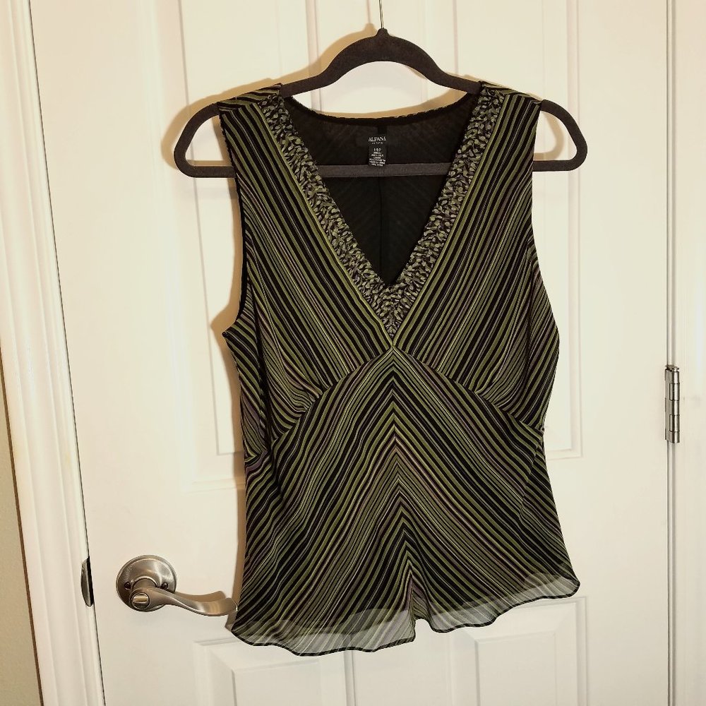 silk Alfani blouse